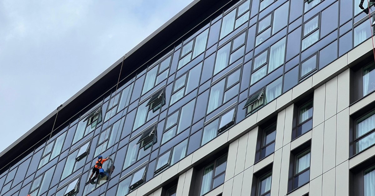 rope access window cleaning