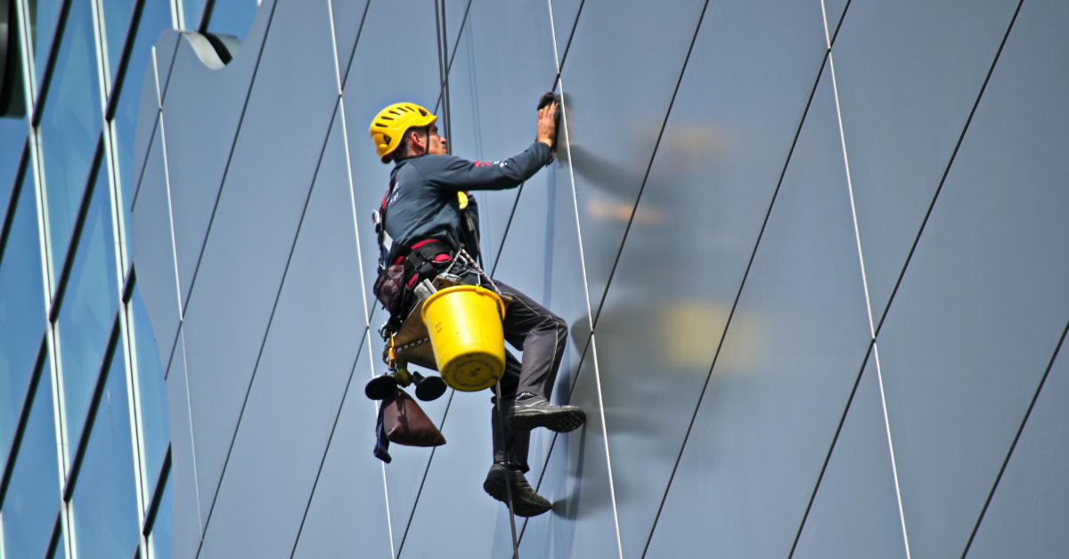 rope access cleaning